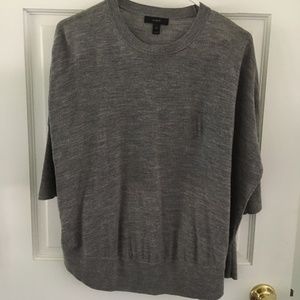 J. Crew Grey Circle Sweater Sz XS
